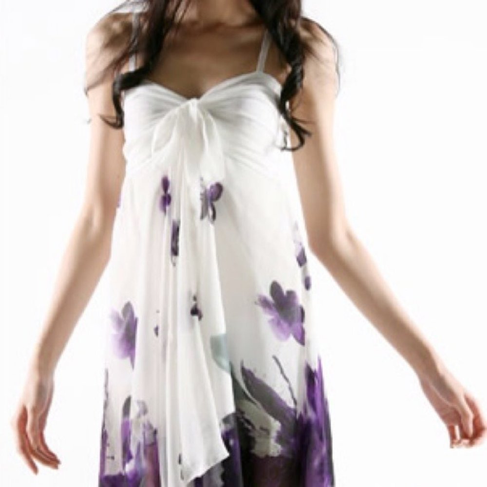 Flowery Fashion Dress